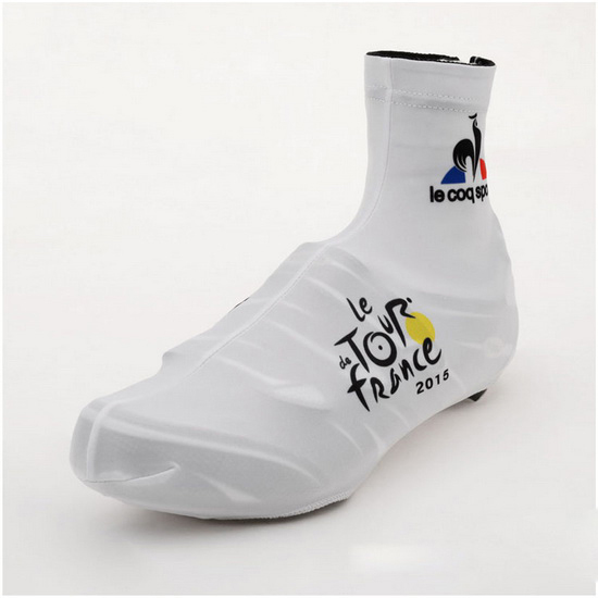 2015 Tour de France Cubre Zapatillas blanco